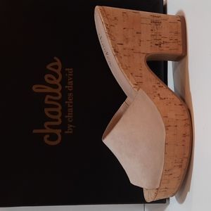 Charles David Deploy cork sandals NEW!